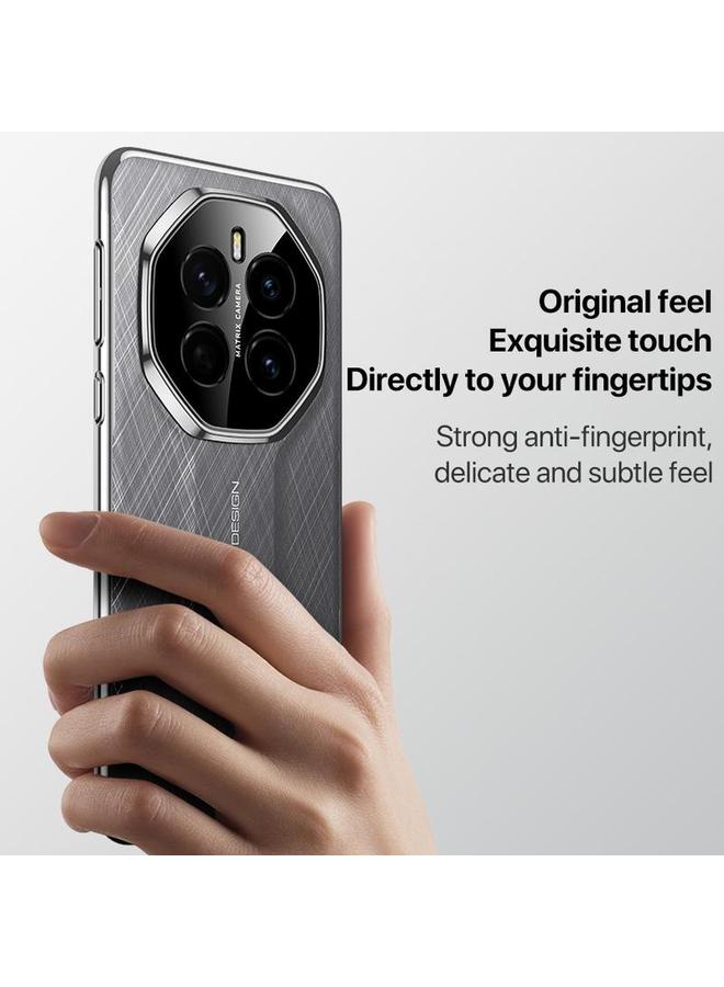 S-TOP Case For Honor Magic7 Pro Imitation Ultimate Design Plain Leather Paint PC Phone Case - Image 3