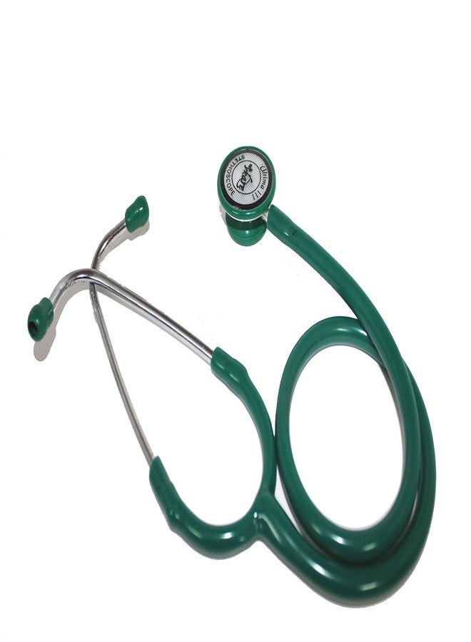 Vkare Adult Stainless Steel Stethoscope - Ultima 111- Green Colour - Image 3