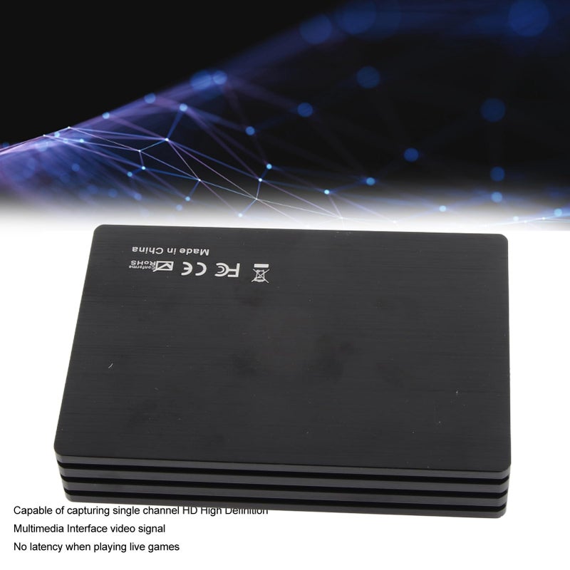 جهاز التقاط فيديو 4K HDMI منفذ USB 3.0 بدقة 1080P و 60 إطارًا في الثانية، جاهز للاستخدام الفوري لتسجيل الألعاب - Image 5