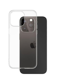 iPhone 12 / iPhone 12 Pro Clear Case Soft Flexible Silicone TPU Shockproof Transparent Rubber Back Cover (iPhone 12 / iPhone 12 Pro, Clear)