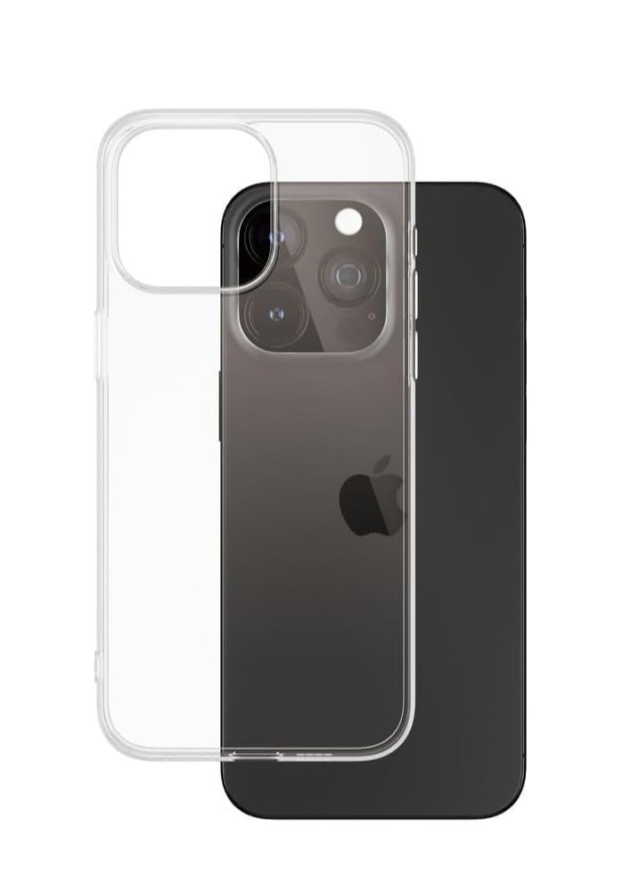 Generic - iPhone 12 / iPhone 12 Pro Clear Case Soft Flexible Silicone TPU Shockproof Transparent Rubber Back Cover (iPhone 12 / iPhone 12 Pro, Clear) - Image 1