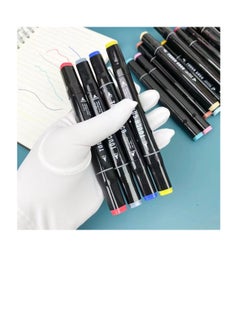 Generic 24 color double-sided marker pen, multi-color children's color marker pen, double headed  - Image 3