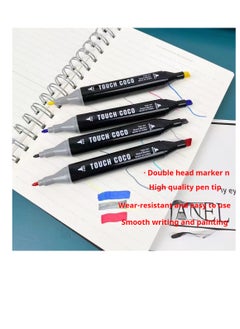 Generic 24 color double-sided marker pen, multi-color children's color marker pen, double headed  - Image 4