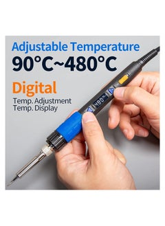 YIHUA 928D-III 65W 90W 110W digital display multiple function soldering iron tool temperature control electric soldering iron