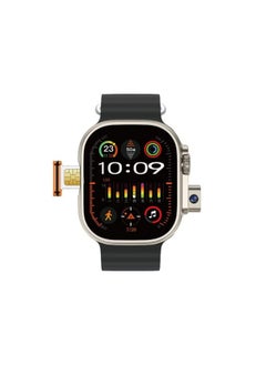 Oteeto TU94 Pro Smart Watch 4G SIM Iconic Pop-up Camera 2.02in Display Screen and 16GB Storage 2GB RAM with 2 Pair Strap Multicolour  - Image 1