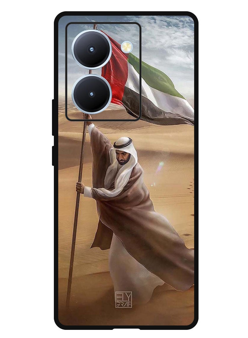 Theodor Protective Case Anti Scratch Shock Proof Bumper Cover For ViVo Y78 China Sheikh Zayed Flag Desert - Image 1