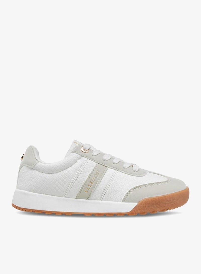 ELLE Women's Panelled Lace-Up Sneakers - Image 3