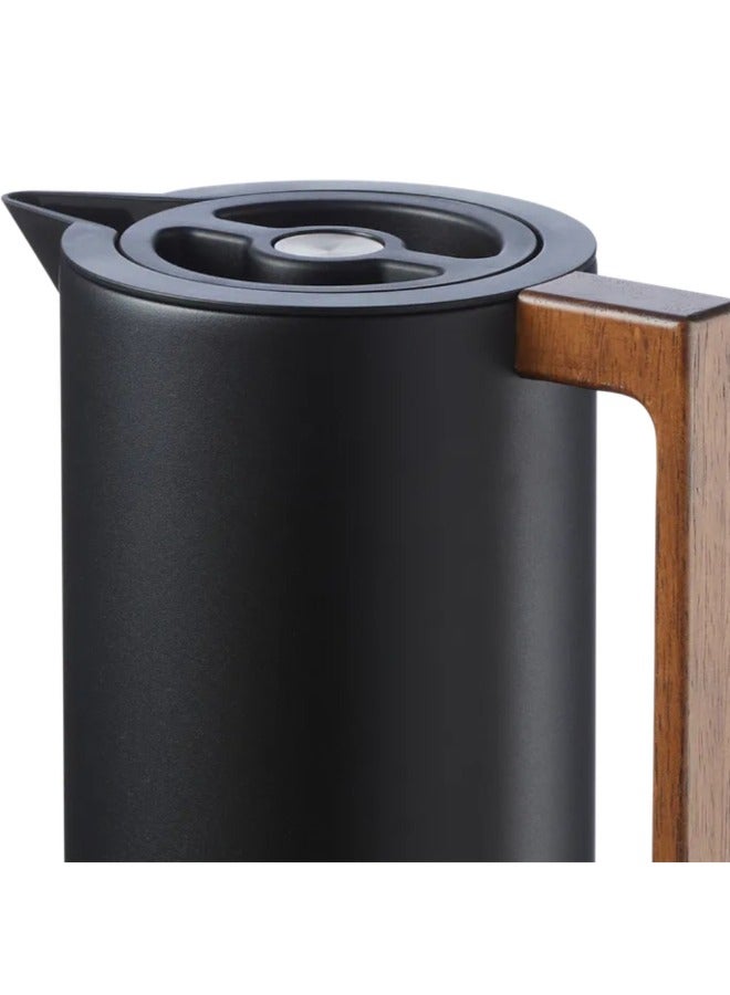 PARFAIT High Quality Contemporary Design Vacuum Flask Black And Brown 1 L 2203 - Image 4