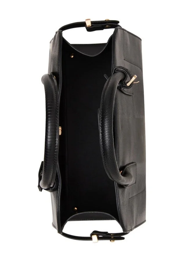 Anne Klein  Anne Klein Akh6083-Blk Black Women's Satchel for Women | Best Price UAE
