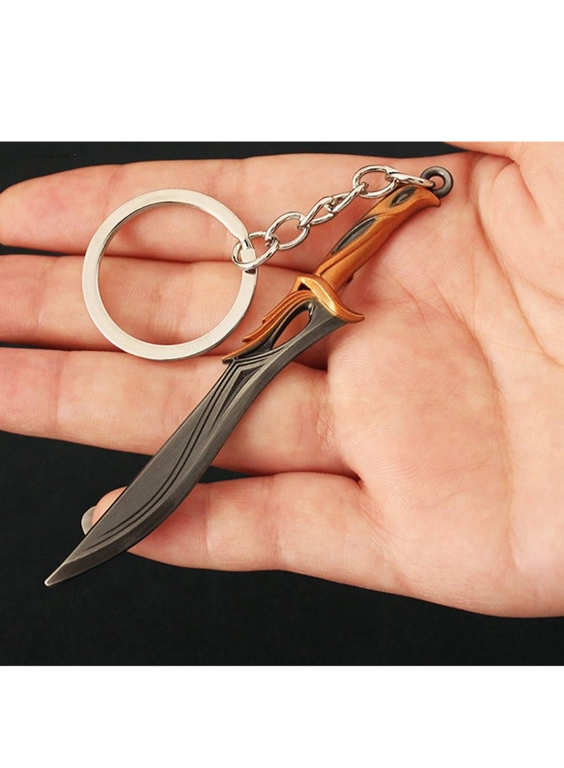 2PCS Game Valorant props full metal model keychain - Image 3
