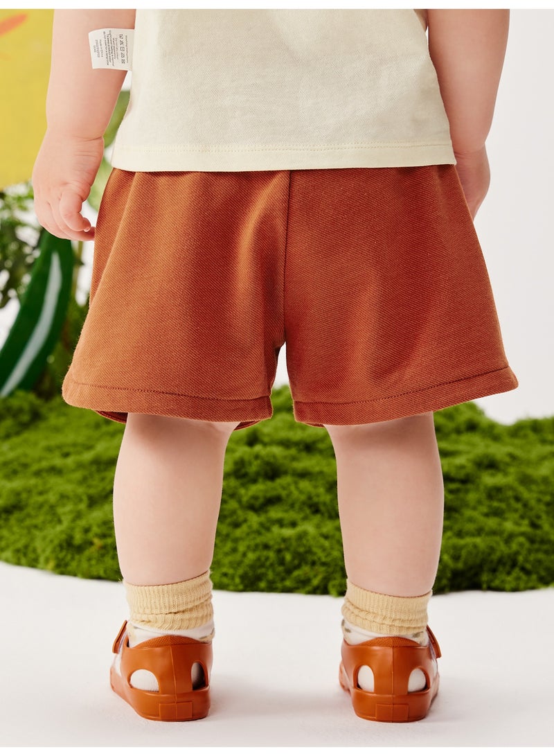 ميني بالا شورت عادي للاطفال غير منفصل بحيز مرن وبطولات عمليه ناعمه وقابله للتنفس وخفيفه الوزن ومريحه لأسلوب الأناقة الصيفية المتدفقه والمرونة للارتداء اليومي للاطفال - Image 3