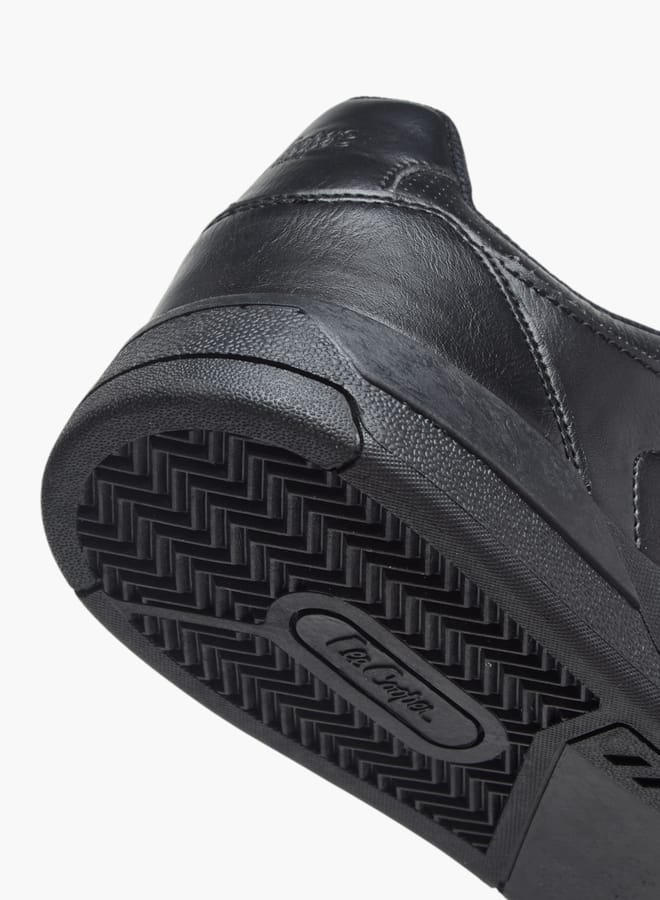 Lee Cooper Men's Logo Detail Sneakers with Lace-Up Closure  - Image 5
