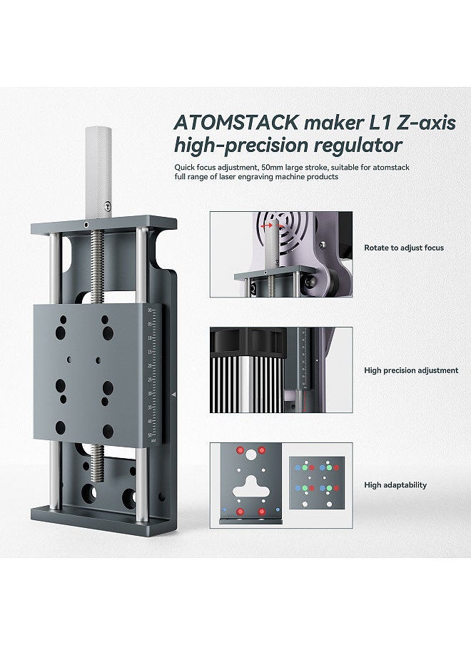 ATOMSTACK - maker L1 Z Axis Screw Slider for Laser Head Lifting Device Compatible with All Laser Engraver X30/X20/X7/S30 /A5/S10 Laser Add-on Parts Accessory - Image 1