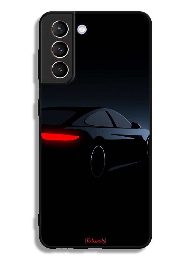 Tolwak Samsung Galaxy S21 5G Protective Case Cover Dark Car - Image 3