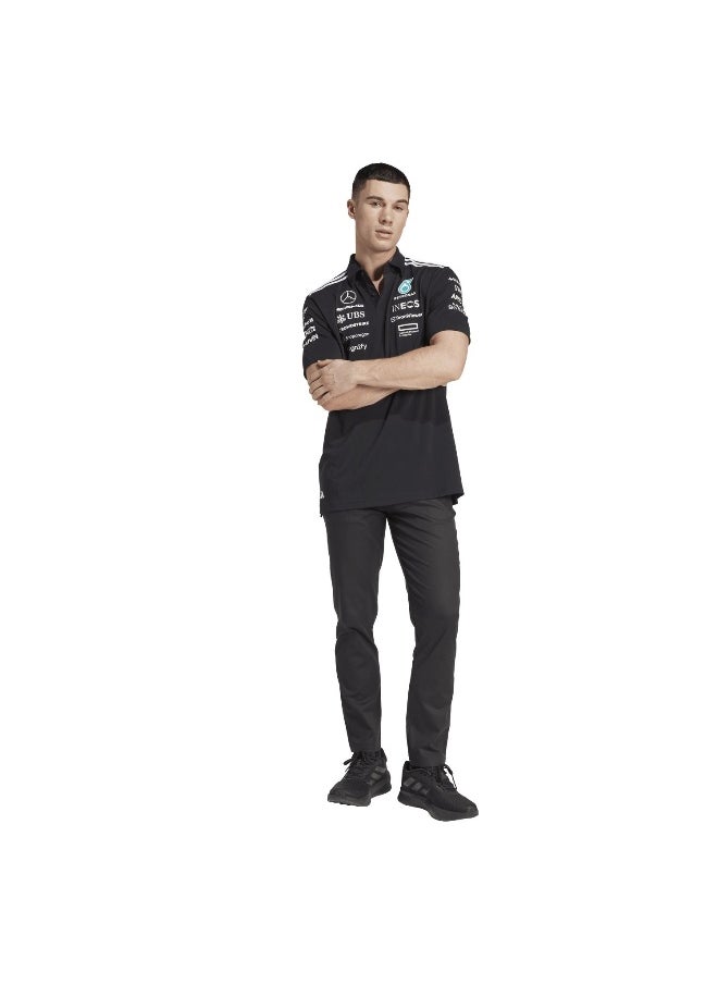 Adidas Adidas Mer Tm Polo Bm Black Motorsport Polo Shirts For Men Xs  - Image 5