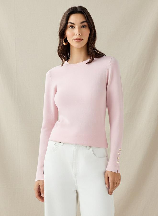 Splash FAV Regular Fit Crew Neck Sweater - Image 1