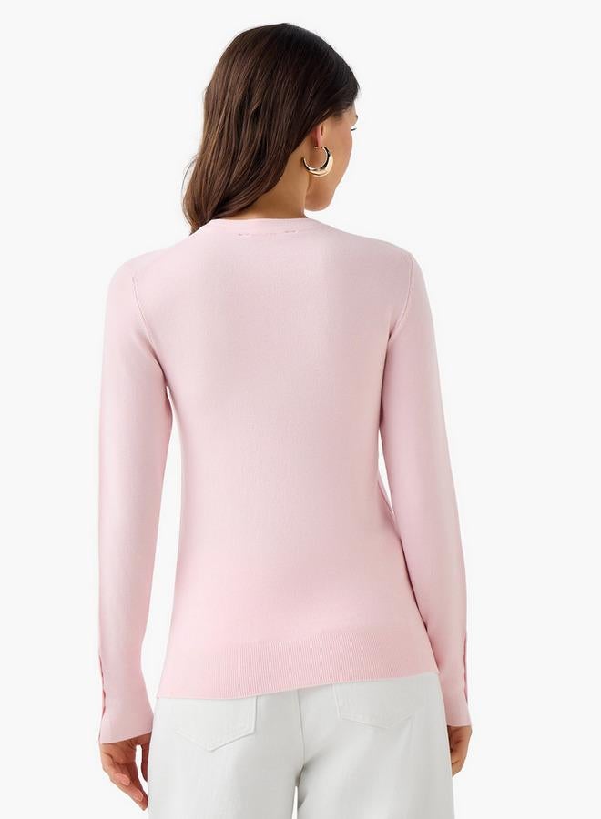 Splash FAV Regular Fit Crew Neck Sweater - Image 3