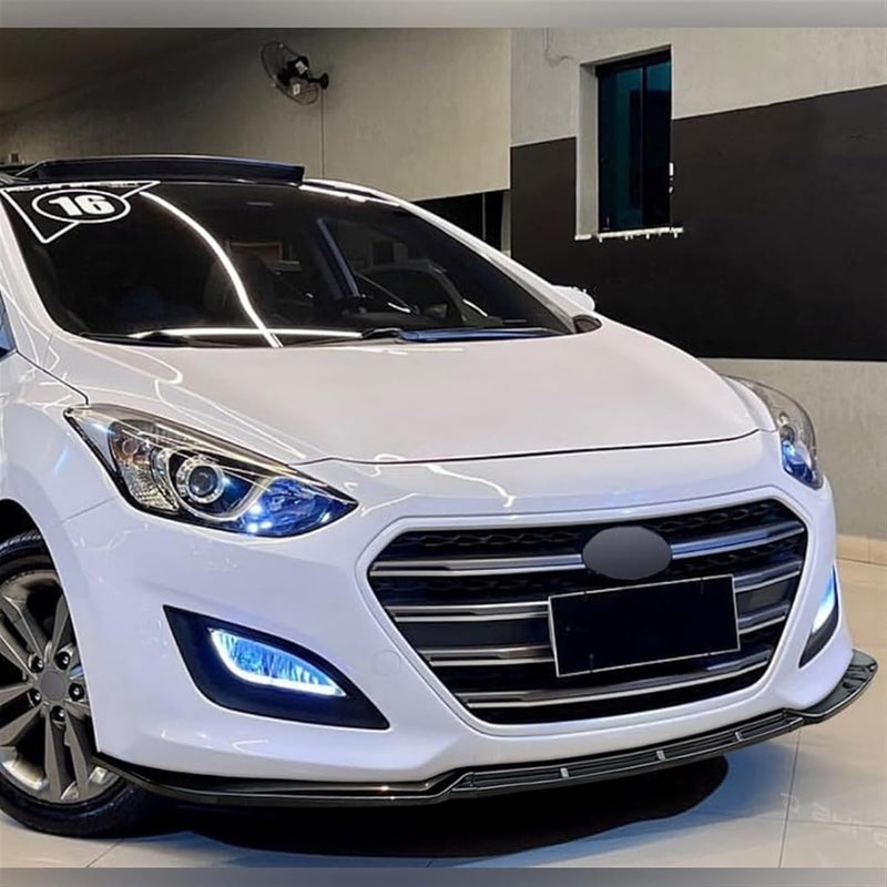 Wivplex Front Bumper Lip Spoiler for Hyundai I30 MK2 MK2.5 - Image 2