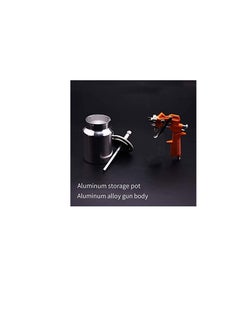 Harden Harden Pneumatic Air Spray Gun Touch Up Paint Sprayer Gravity Feed Spray Gun Auto Car Furniture Finishing Coat Painting Spraying Tool (1000 Ml)  - Image 3