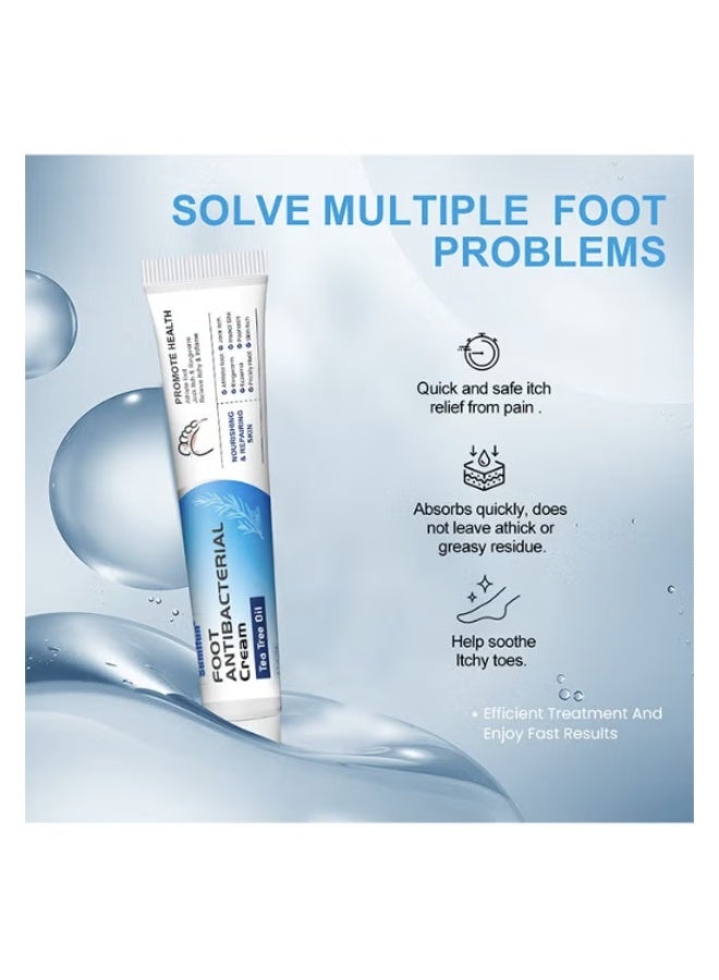 Sumifun Foot Antibacterial Cream 20g with Tea Tree Oil – Treatment for Itching, Odor & Athlete’s Foot - Image 4