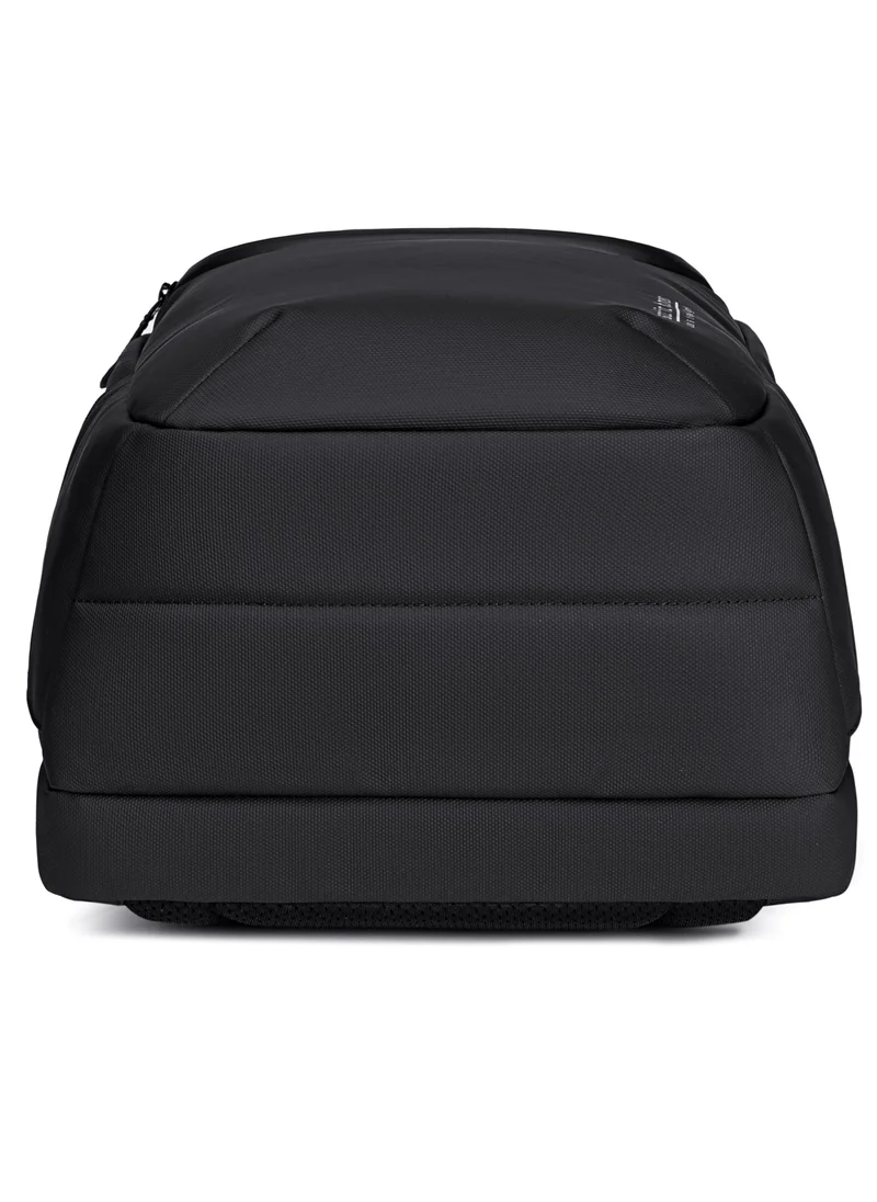ARCTIC HUNTER Laptop Backpack Water Resistant Polyester Daypack with Built In USB/Headphone Port Computer Bag for Men Women B00555 Black