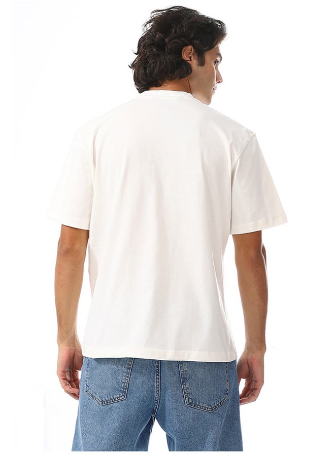 WHITE RABBIT Slip On Oversized Cotton T-Shirt  - Image 3