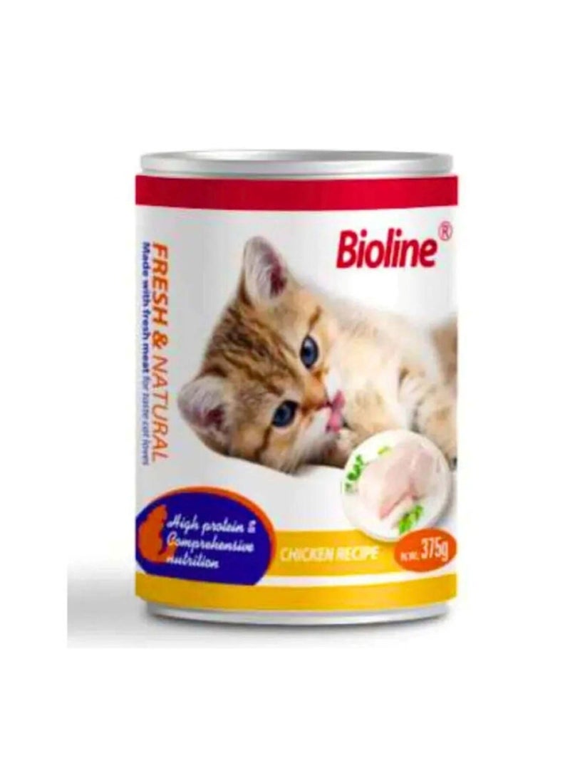 بايولاين طعام القطط المعلب 375 جرام - Image 1