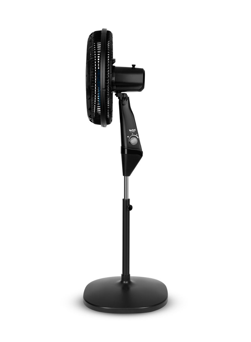 Tefal Turbo Fan, Stand Fan, 15 Inch, 3 speeds, 53 W VY5391E2 Black - Image 2