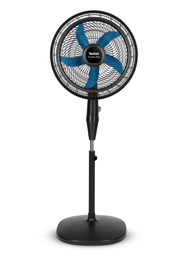 Tefal Turbo Fan, Stand Fan, 15 Inch, 3 speeds, 53 W VY5391E2 Black - Image 5