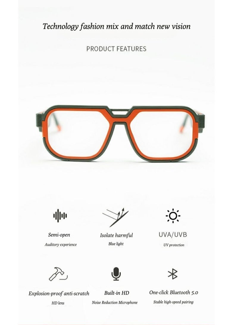 Bluetooth headphones and smart glasses can play music and protect against UV rays. Suitable for both men and women. - Image 3