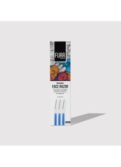Furr FURR Easy Shave Pack for Women | Face & Body Razors & Shaving Foam Combo | Disposable Body Razor with Japanese & Reusable Face Razor with German Blades & Moisturizing Shaving Foam for Sensitive Skin - Pack of 3  - Image 4