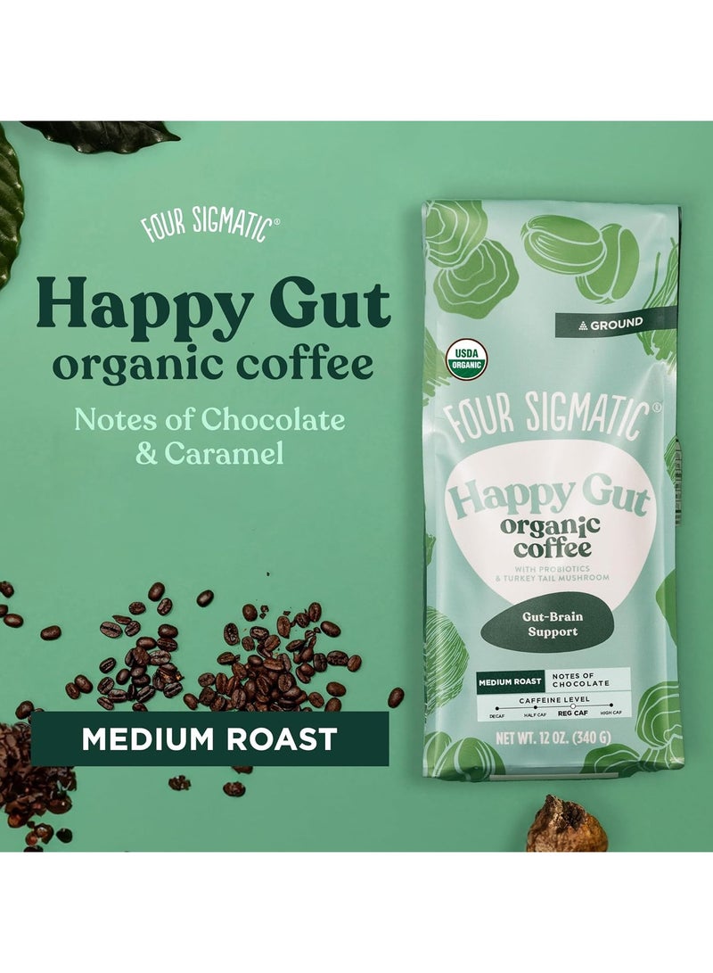 فور سيجماتك قهوة مطحونة بالفطر مع البروبيوتيك - Image 5