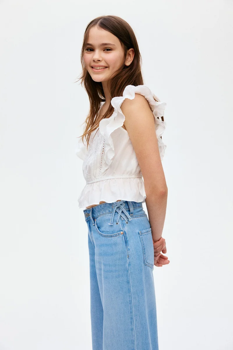 H&M Wide-leg jeans
