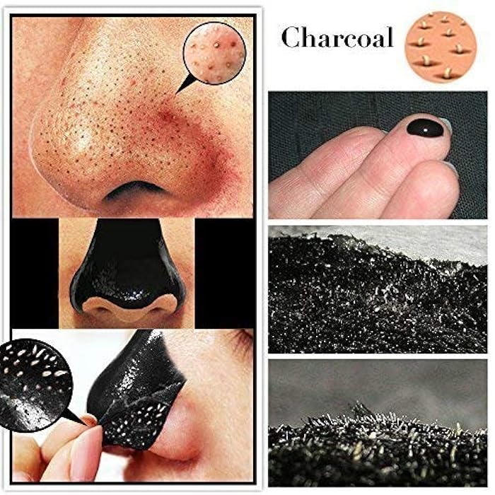SHILLS Blackhead Remover, Pore Control, Skin Cleansing, Purifying Bamboo Charcoal, Peel Off Face Mask,1 Bottle(1.69 fl. oz) - Image 2