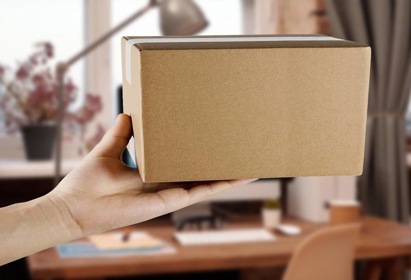 HYFY [25 Pack] Brown Carton 25X15X15 Cm Moving Boxes Cardboard Boxes Small Shipping Box Ecommerce Box Mailing Boxes Recyclable Corrugated Cardboard Shipping Box For Packaging Storage Box 3 Ply - Image 4