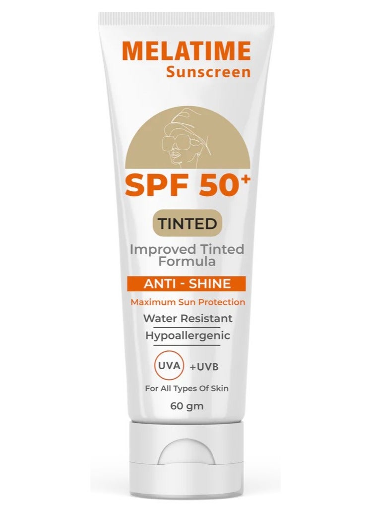 MELATIME Tinted Sunscreen 60gm