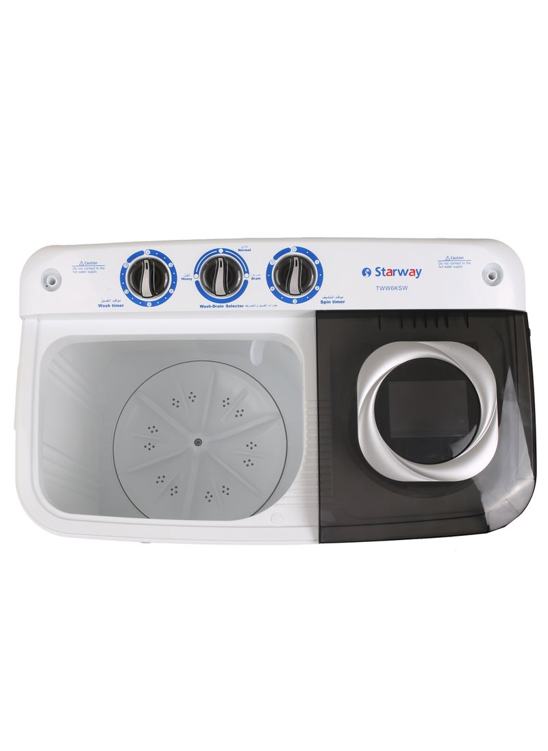 SmartElectric Smart electric 12 Kilo Twin Top Loading Semi Auto Washing Machine, Noiseless, High Quality, Easy to Move,  - Image 5