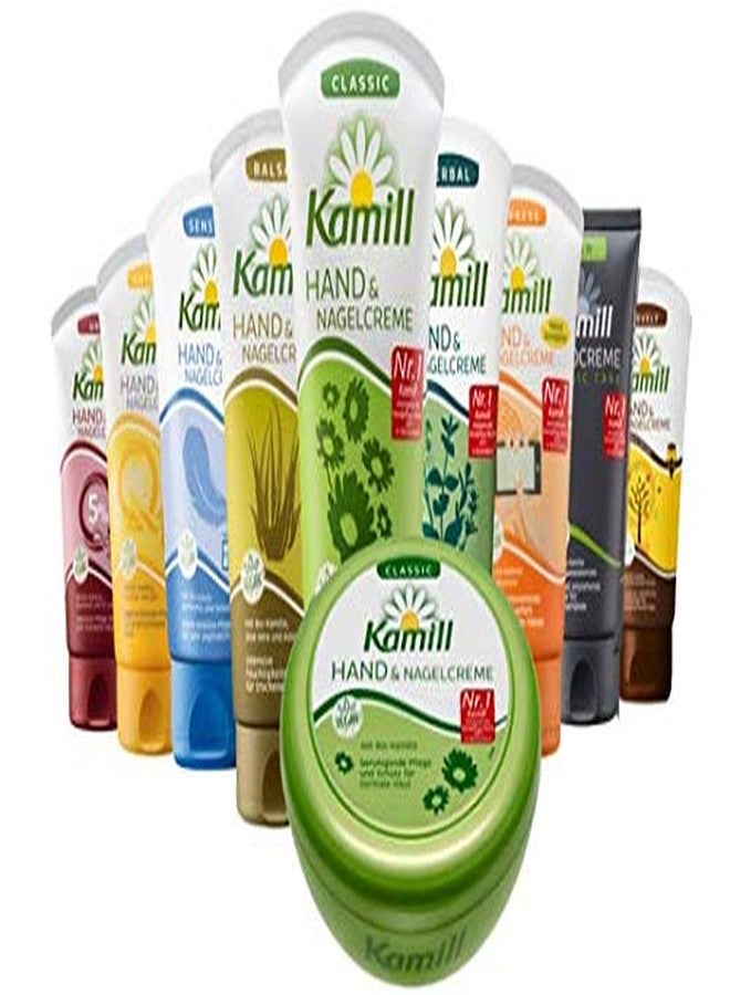Kamill 3x75 ml Hand & Nail Cream ANTI-AGE with BIO Camomile, UV Filter, Vitamin E and Q10 | Germany - Image 4