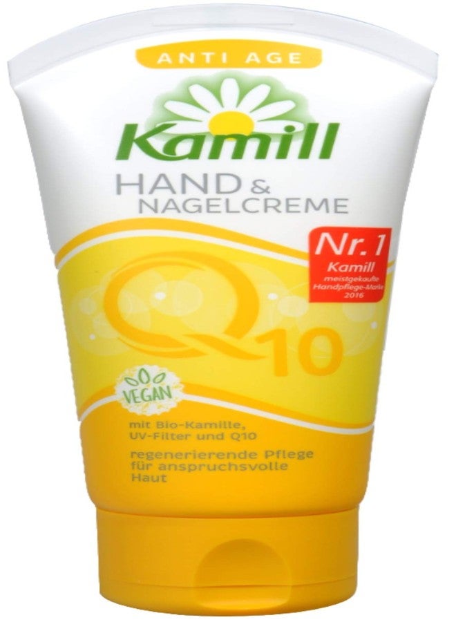 Kamill 3x75 ml Hand & Nail Cream ANTI-AGE with BIO Camomile, UV Filter, Vitamin E and Q10 | Germany - Image 5