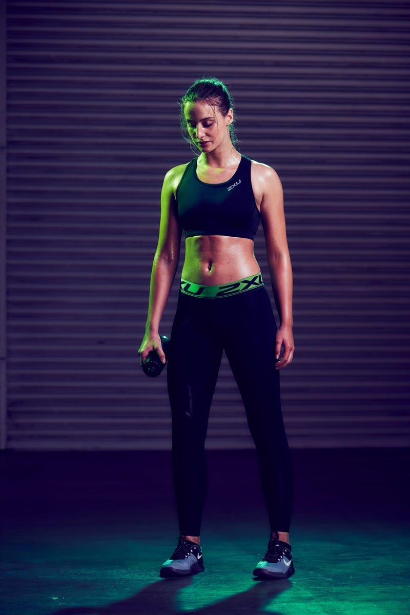 2XU Women's Refresh Recovery Compression Tights, Black/Nero, Large/Tall - Image 2