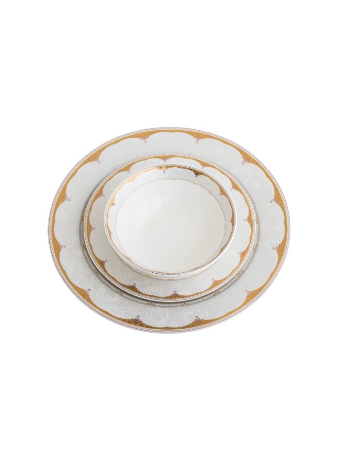 باصرة طقم عشاء بورسلين مكون من 18 قطعة - 4 أشخاص - Image 2