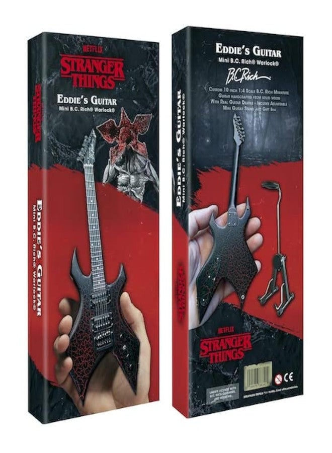 آكس هيفن نموذج مصغر لغيتار إيدي من مسلسل Stranger Things من AXE HEAVEN - Image 1