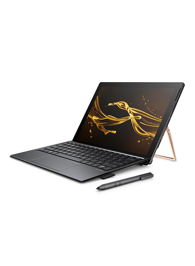 HP كمبيوتر دفتري سبكتر x2 بشاشة 12.3 بوصة، معالج كور i7/ذاكرة وصول عشوائي سعة 8 جيجابايت/محرك أقراص ذو الحالة الصلبة سعة 512 جيجابايت/بطاقة رسومات إنتل 640 عالية الدقة أسود - Image 4