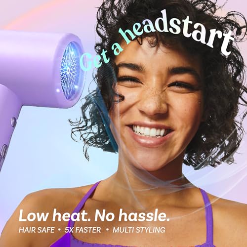 Bombae Ionic Hair Dryer | 1600 Watts | Cool Air Setting | Cool Shot Headstart Hair Dryer | 3 Temperatures Cool, Warm, Hot with LED Sensor | 5X Faster Salon Blow Dry - Image 2