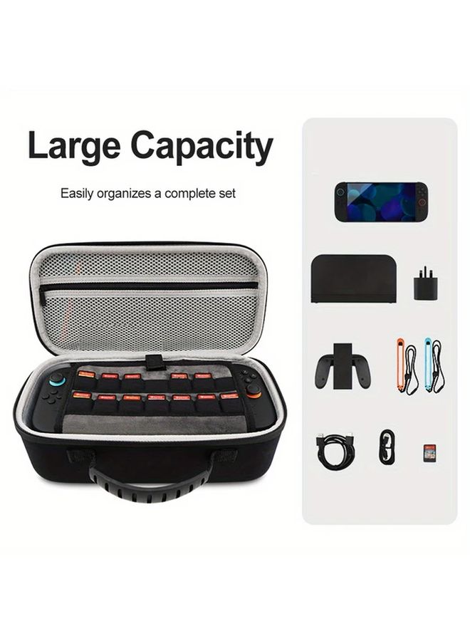 EVA Hard Protective Storage Case Large Capacity Carry Bag For NS2 Game Console - Image 2