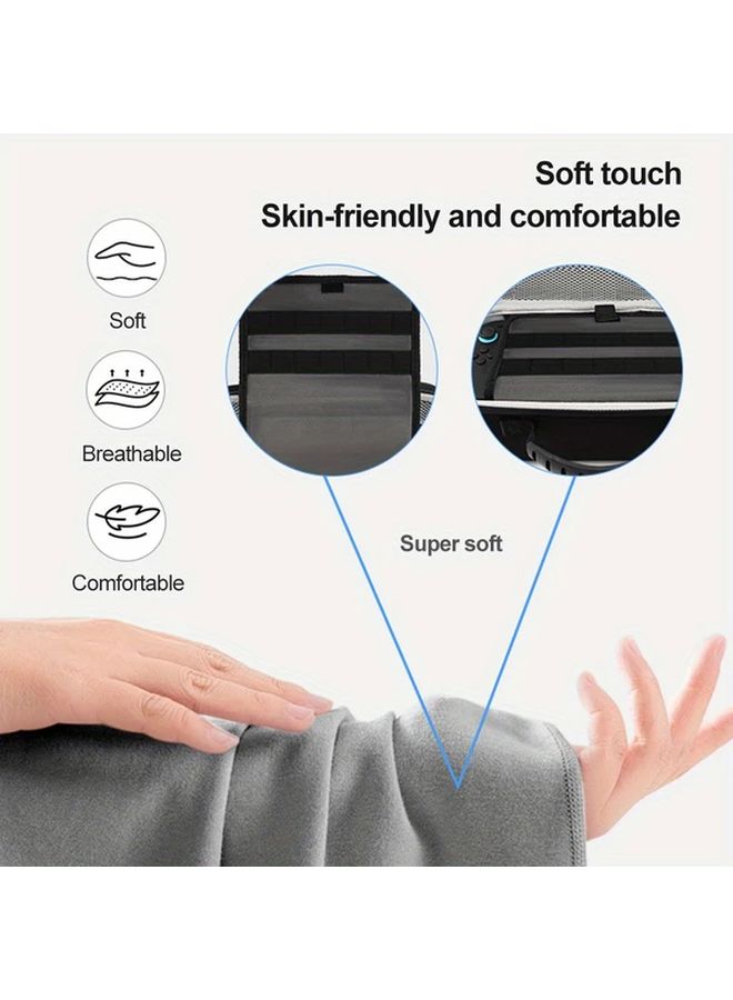 EVA Hard Protective Storage Case Large Capacity Carry Bag For NS2 Game Console - Image 4