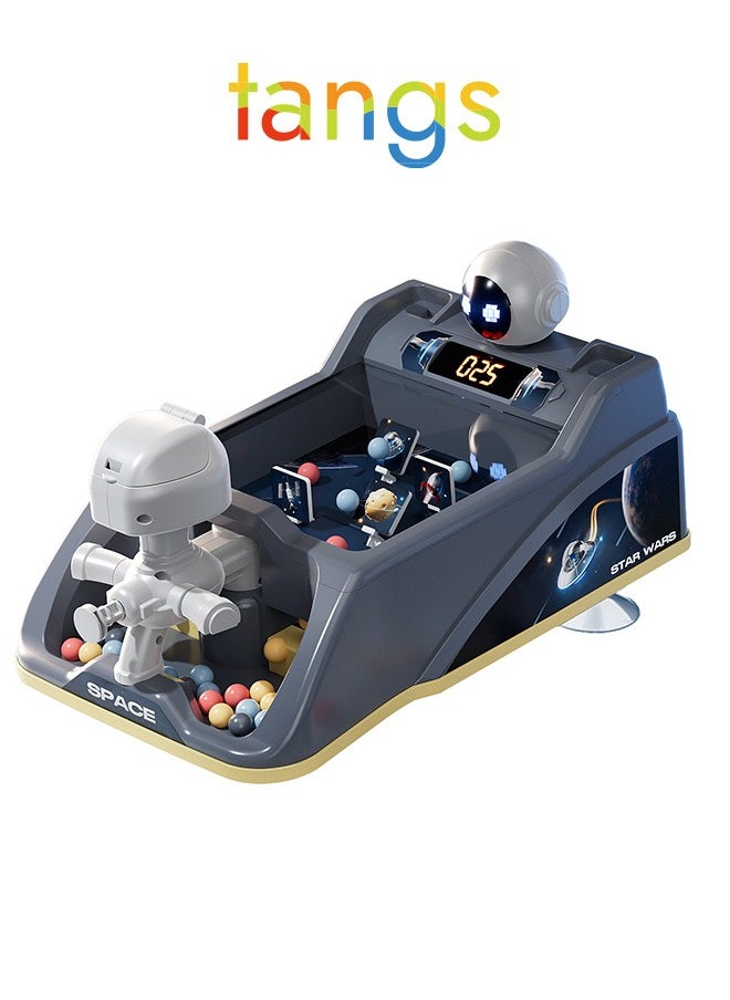 tangs Interstellar Adventure Shooting Game - Kids LED Electronic Pinball Target Toy with Score Counter & Auto-Ball Return | Educational STEM Toy for Boys & Girls Ages 5-12 | Improves Focus & Coordination  - Image 1