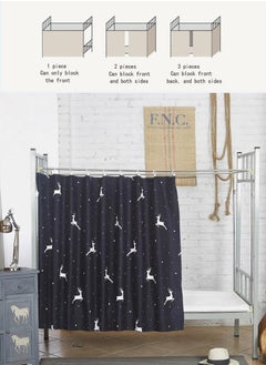 Dorm Home Bunk Bed Curtains Single Sleeper Canopy Blackout Cloth Curtain Shading Bedding Junior Students College Home Drapery 1pc