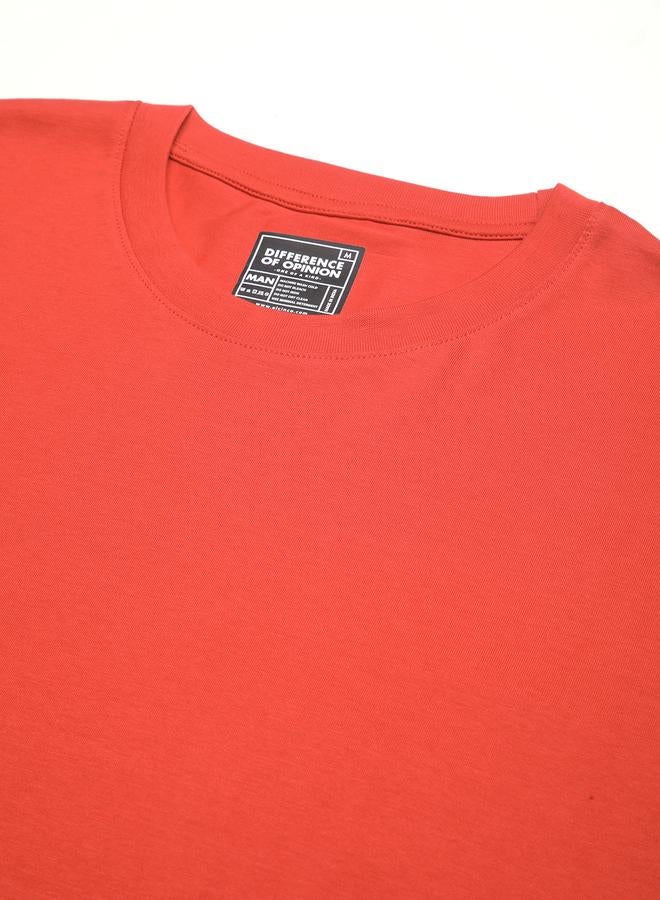Difference of Opinion Men Oversized Crew Neck Printed T-Shirt - Image 2