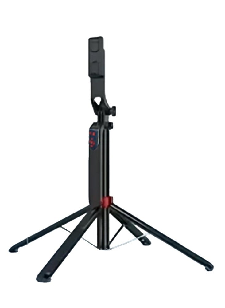 NeePho Professional Heavy Duty Tripod with Extendable Height up to 170cm, NP-L7 Durable aluminum construction to hold up to 8kg, 3-axis Pan/Tilt head for shooting at creative angles, Quick Release Plate, Built-in Balance, 3-stage legs with twist lock, Dual feet (rubber and serrated), Supports conversion to a monopod - ideal for photography, video, live streaming and selfies for professionals  - Image 1